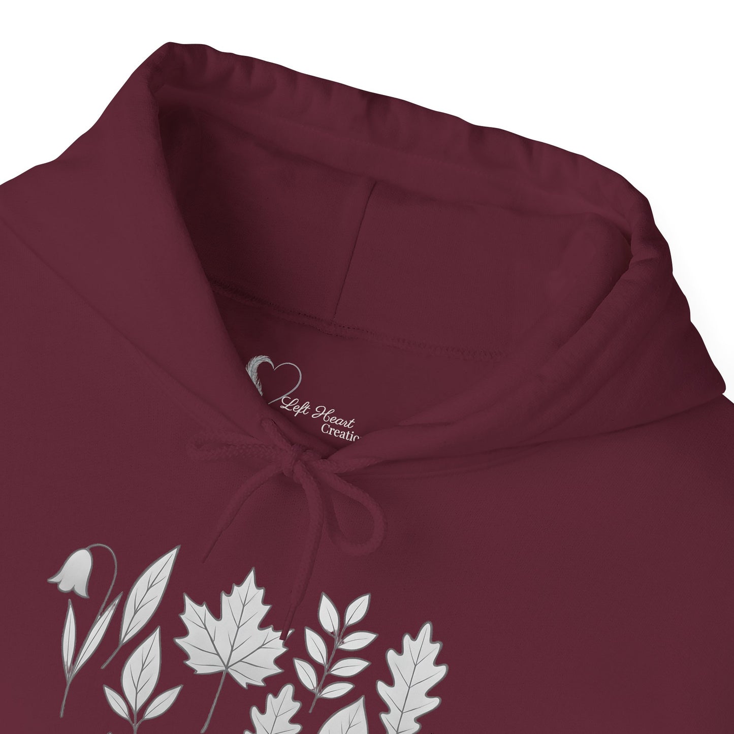 You Belong Among Autumn Leaves Hoodie | Fall Botanical Sweatshirt | Nature Poetry