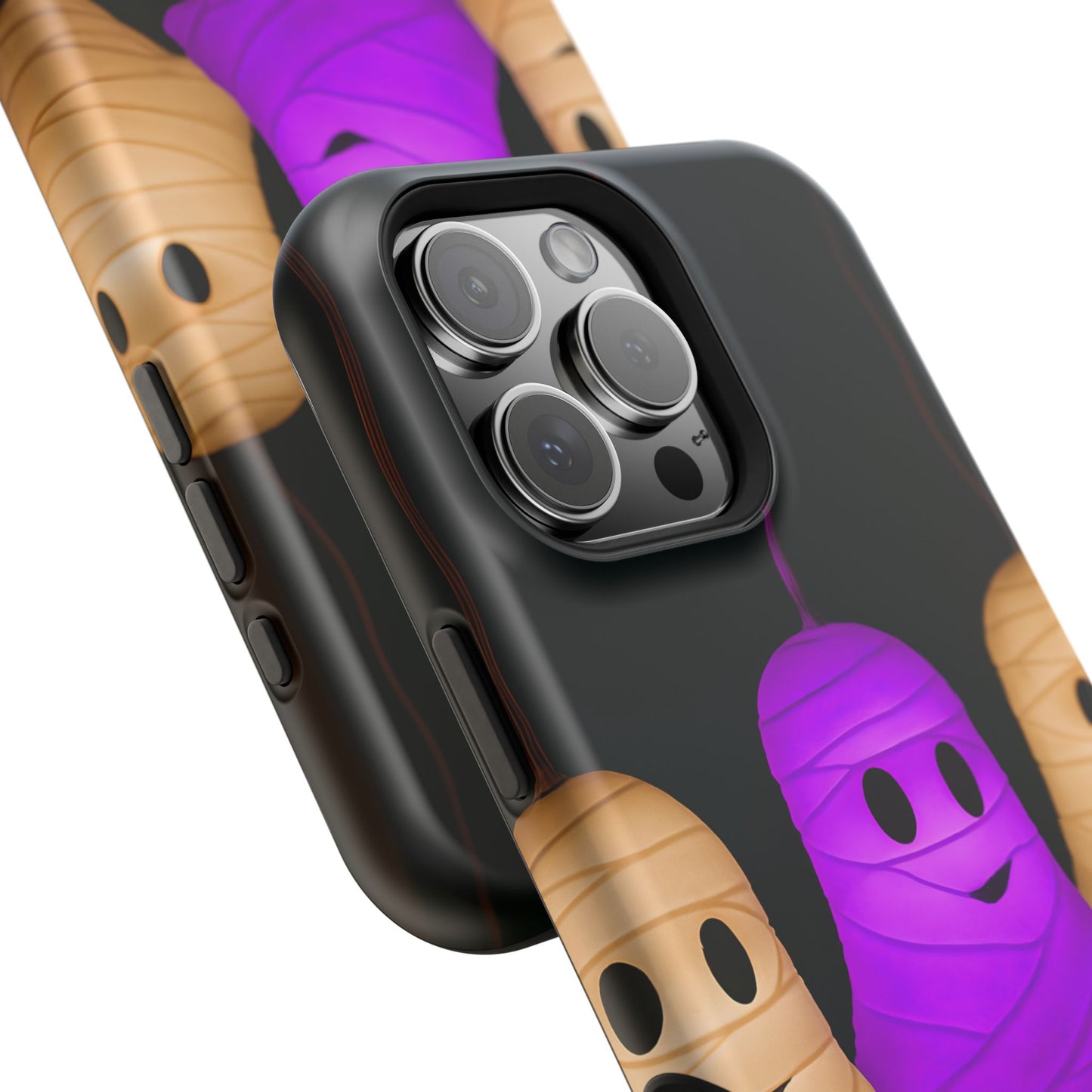 Mummy Lights & Midnight Frights MagSafe iPhone Case - Cute Halloween iPhone Protection