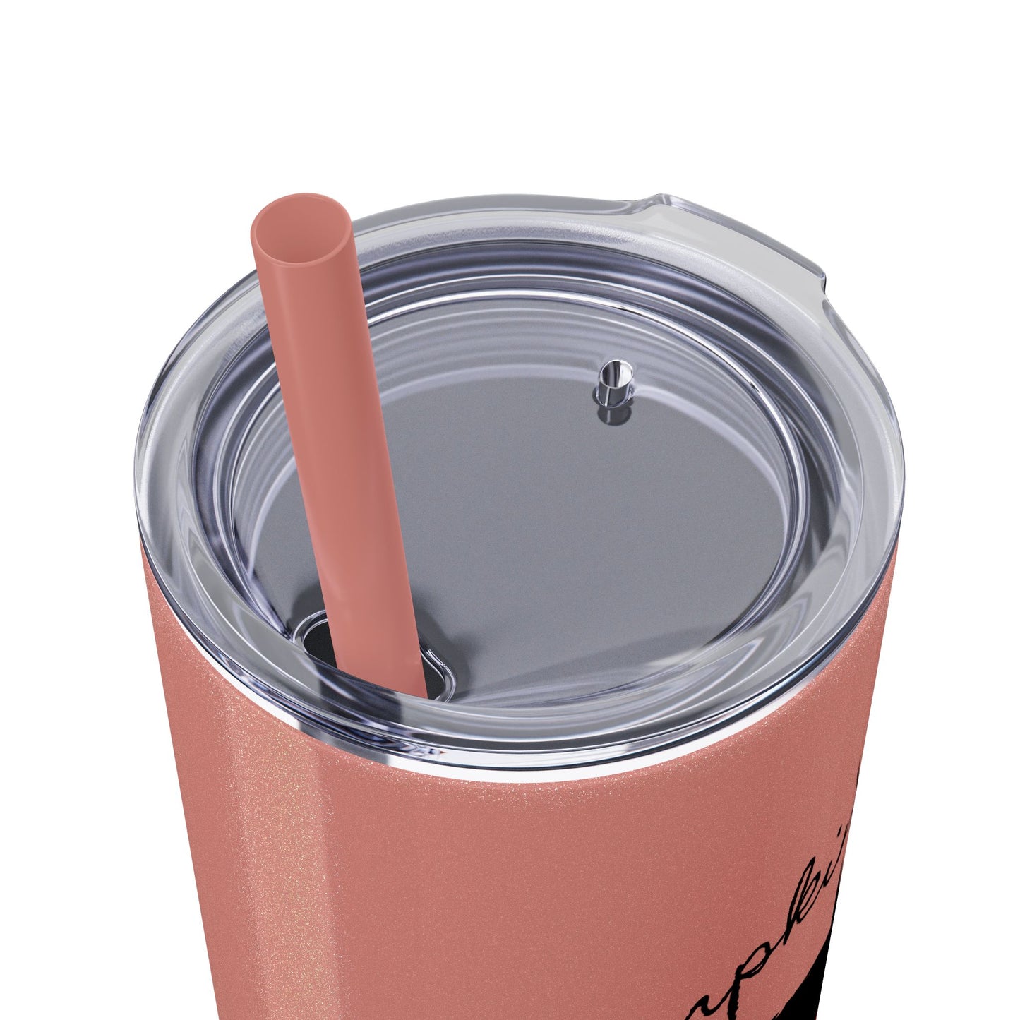 Pumpkin Spice Rebel 20oz Skinny Tumbler - Edgy Modern Witch Drinkware