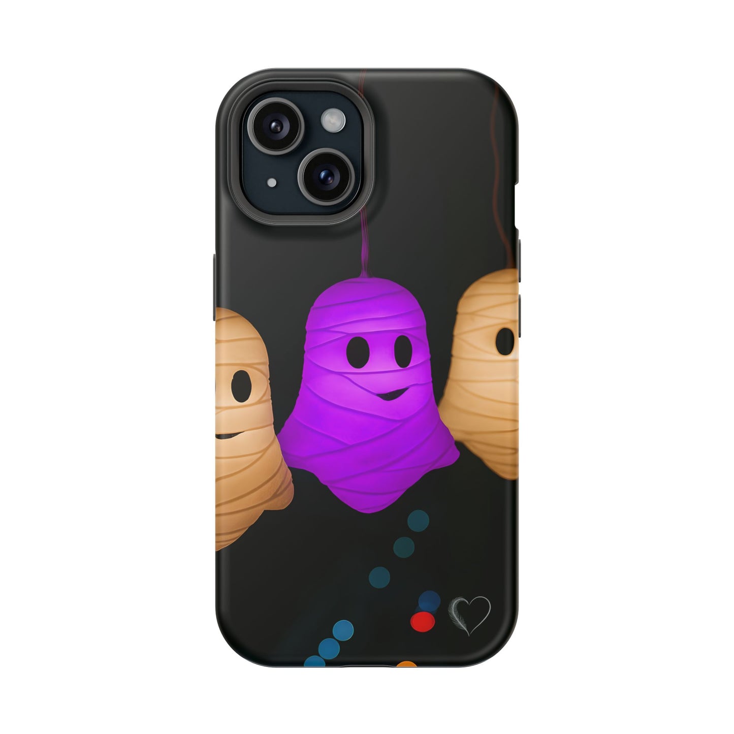 Mummy Lights & Midnight Frights MagSafe iPhone Case - Cute Halloween iPhone Protection