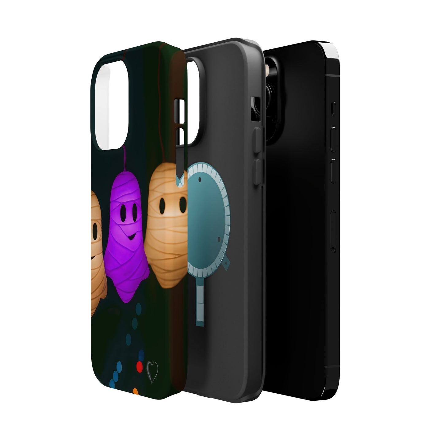 Mummy Lights & Midnight Frights MagSafe iPhone Case - Cute Halloween iPhone Protection