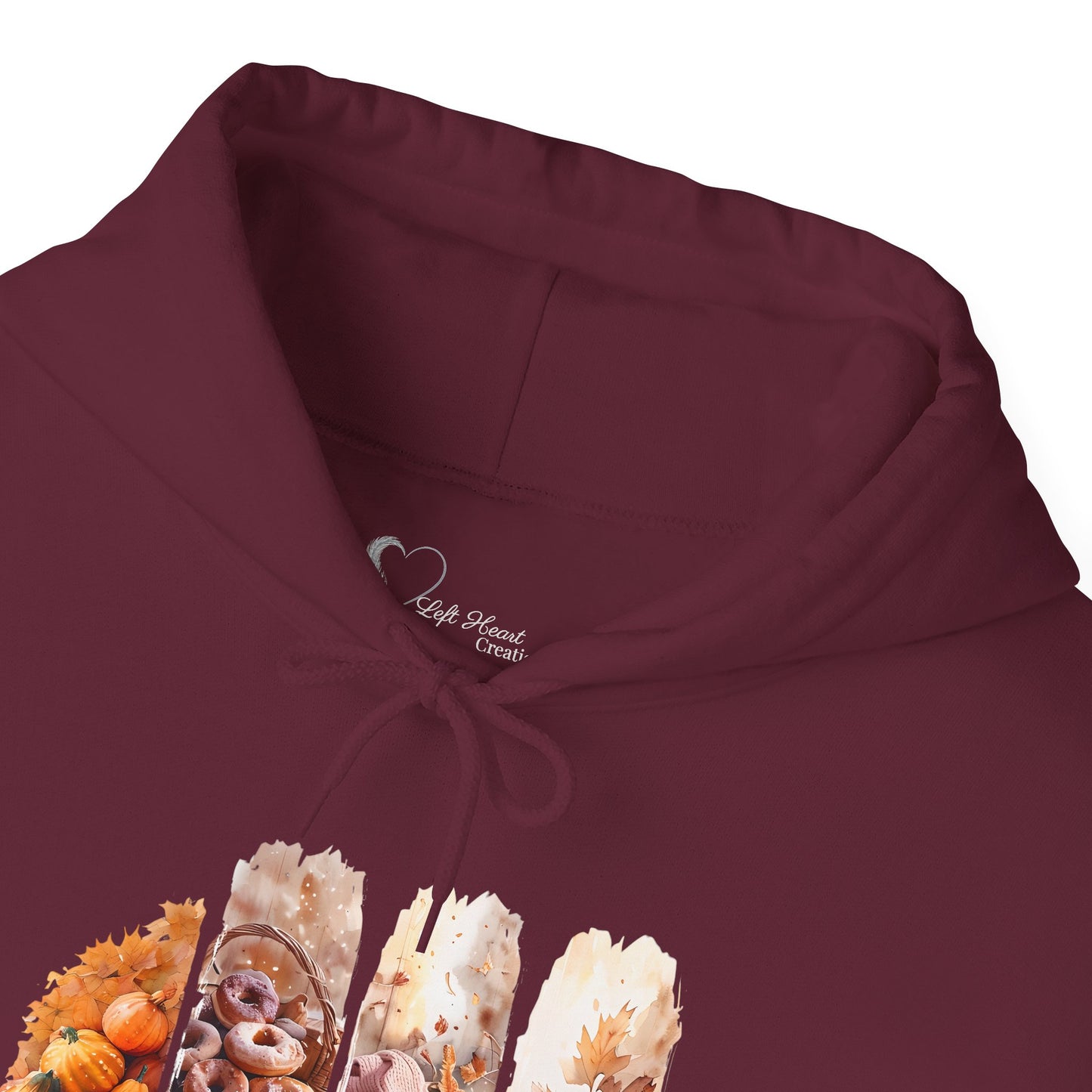 Fall Festivities Hoodie | Autumn Harvest Scenes Sweatshirt | Cozy Fall Fashion