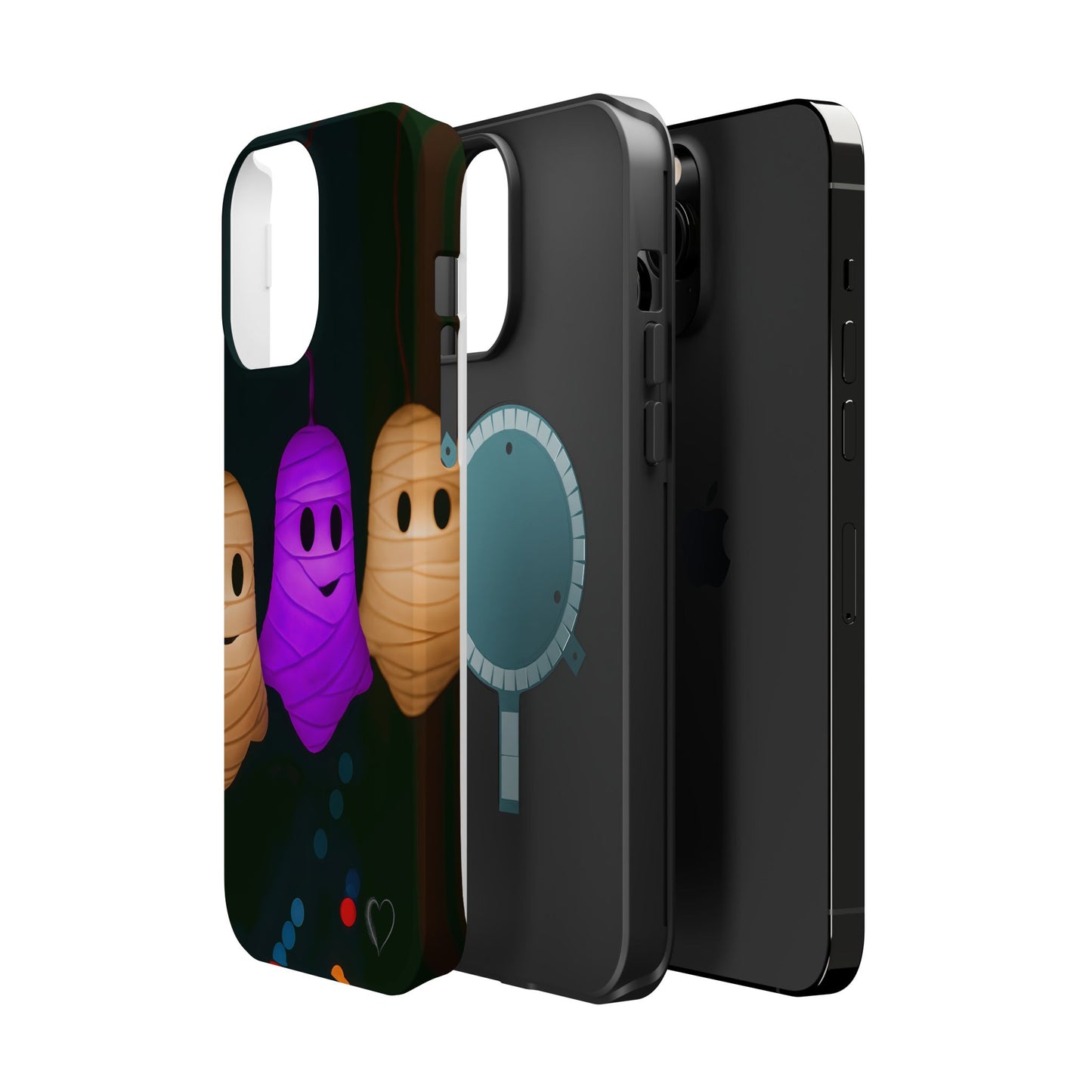 Mummy Lights & Midnight Frights MagSafe iPhone Case - Cute Halloween iPhone Protection