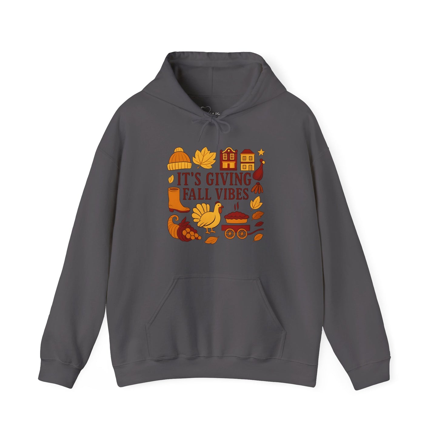 Vibes Pies Pumpkin Highs Hoodie | Its Giving Fall Vibes Sweatshirt | Autumn Fashion