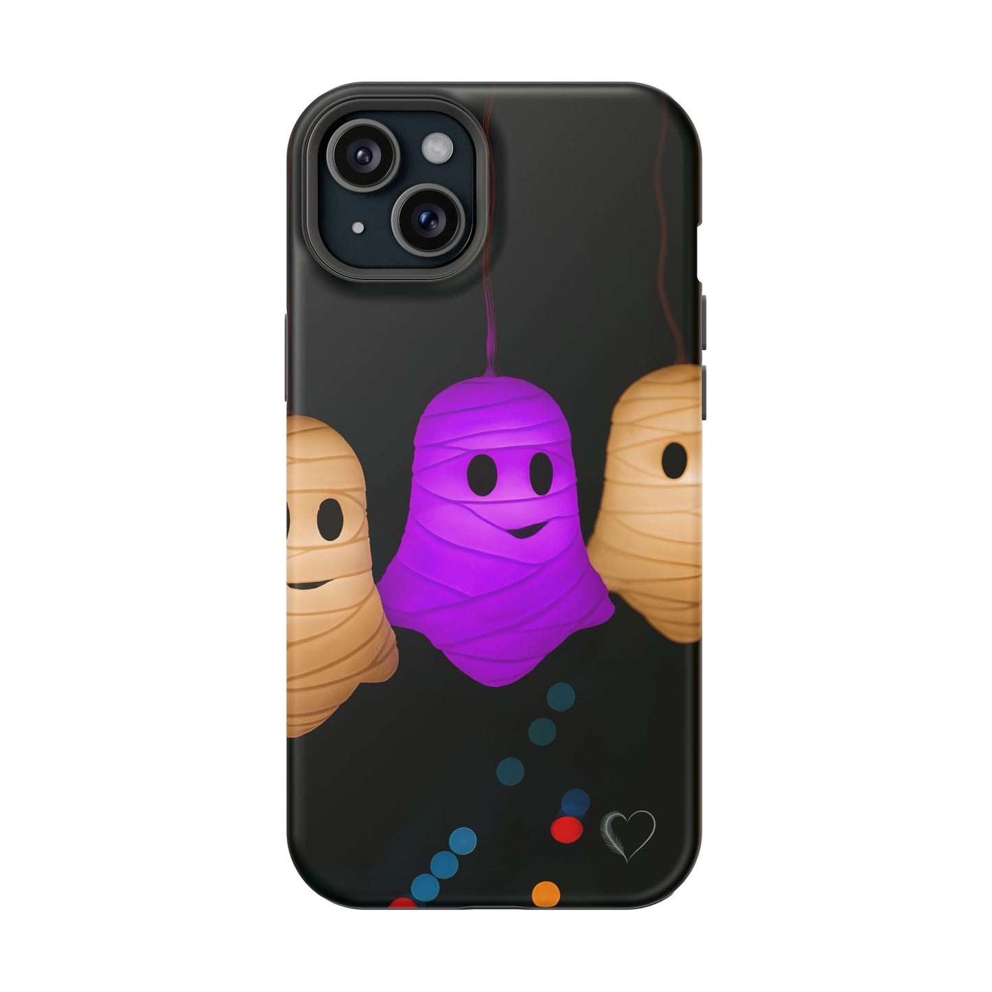 Mummy Lights & Midnight Frights MagSafe iPhone Case - Cute Halloween iPhone Protection