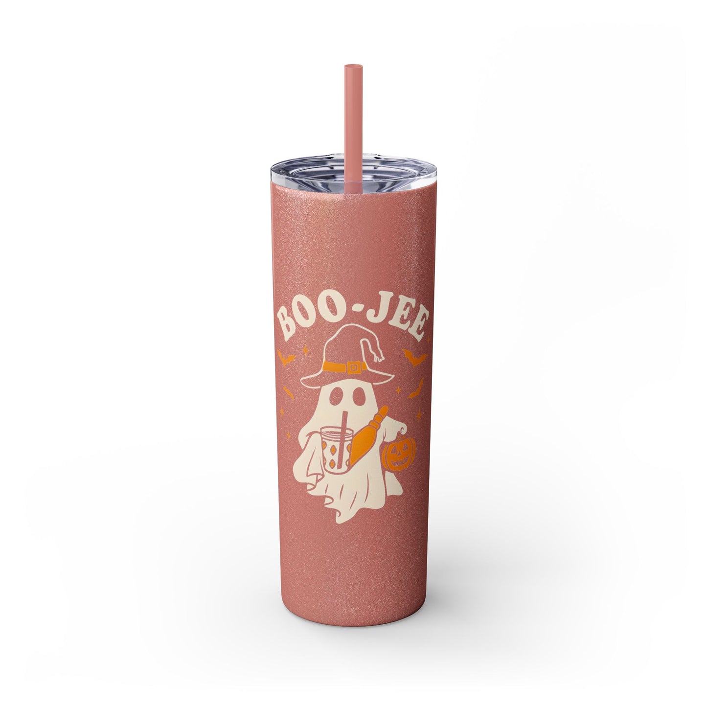 Boo-Jee Babe 20oz Skinny Tumbler - Trendy Halloween Ghost Witch Drinkware