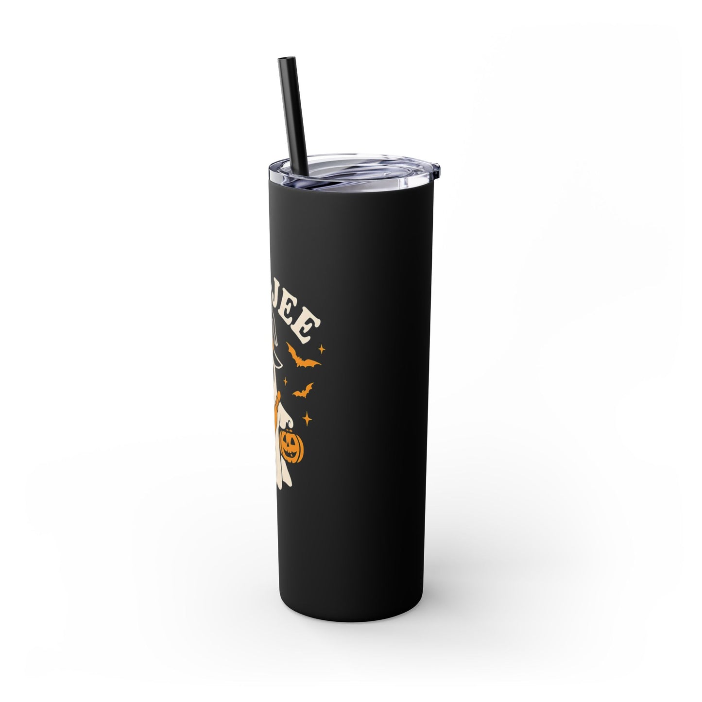 Boo-Jee Babe 20oz Skinny Tumbler - Trendy Halloween Ghost Witch Drinkware