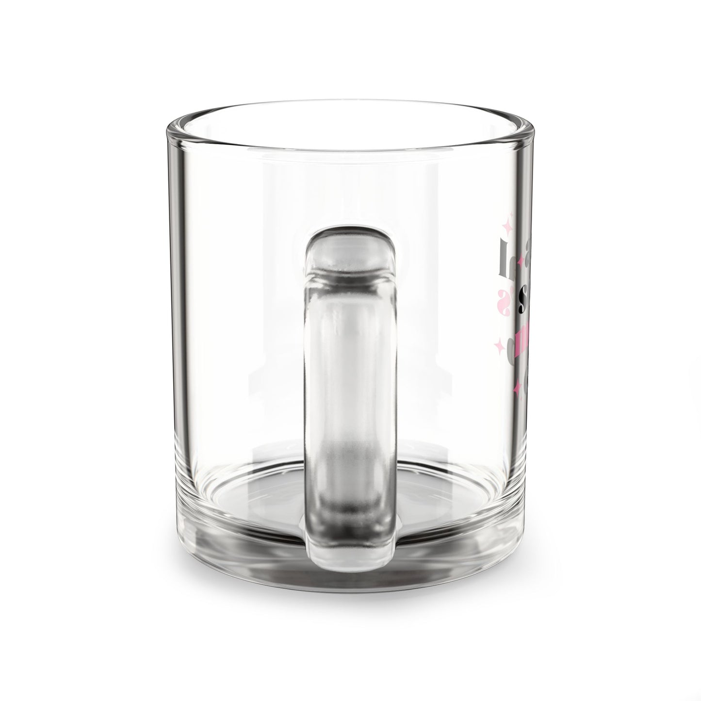 "Anti Social Mom's Club" Glass Mug | Funny Mom Coffee Cup | 16oz Clear Tea Mug | Daily Essentials Collection