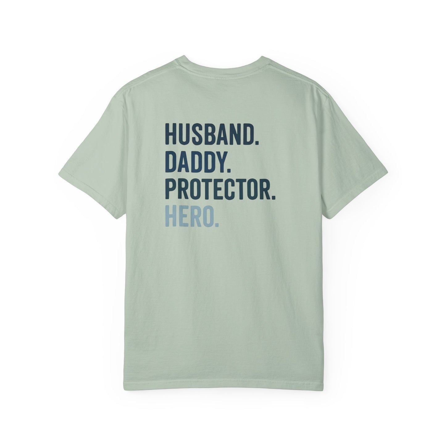 Dad Hero T-Shirt | Father's Day Gift | Husband Daddy Protector Tee | Men's Graphic Shirt