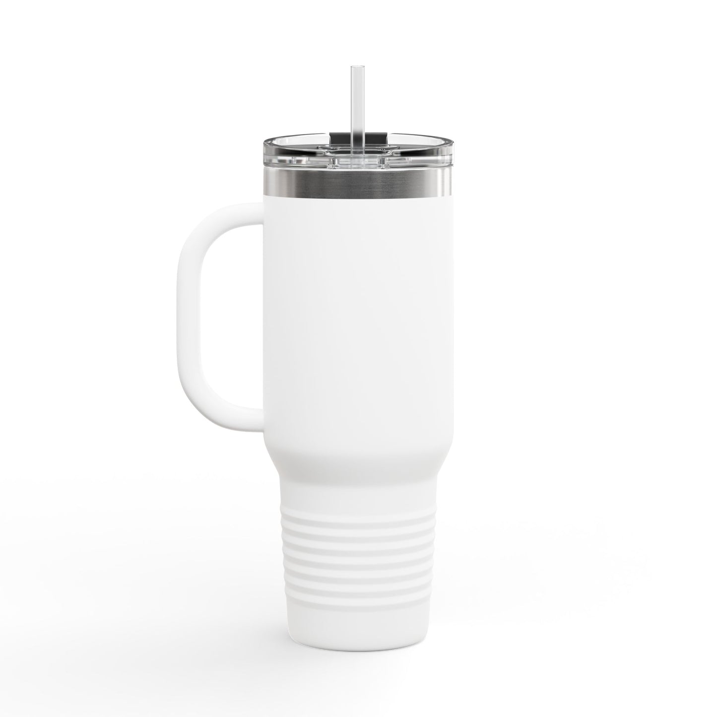40oz Overthinking Tumbler with Handle | Insulated Travel Cup | Daily Essential