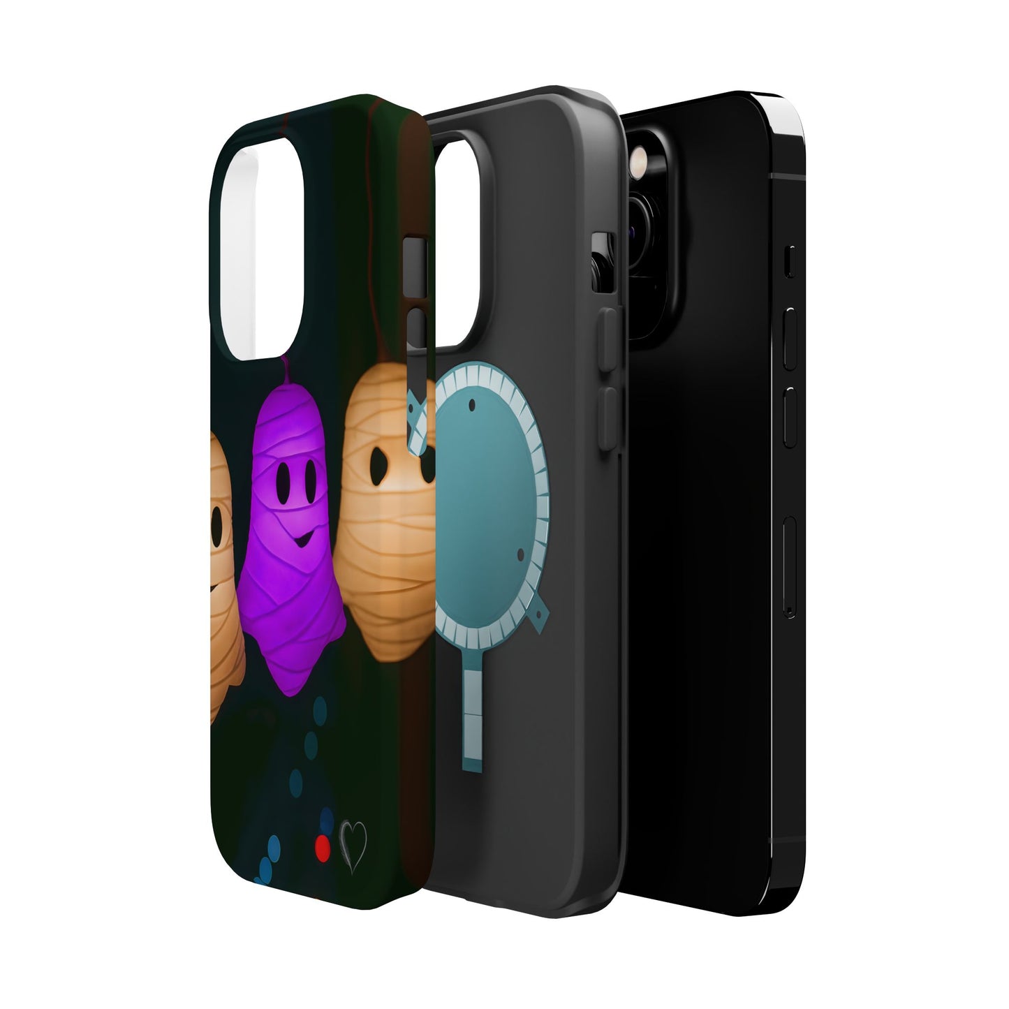 Mummy Lights & Midnight Frights MagSafe iPhone Case - Cute Halloween iPhone Protection