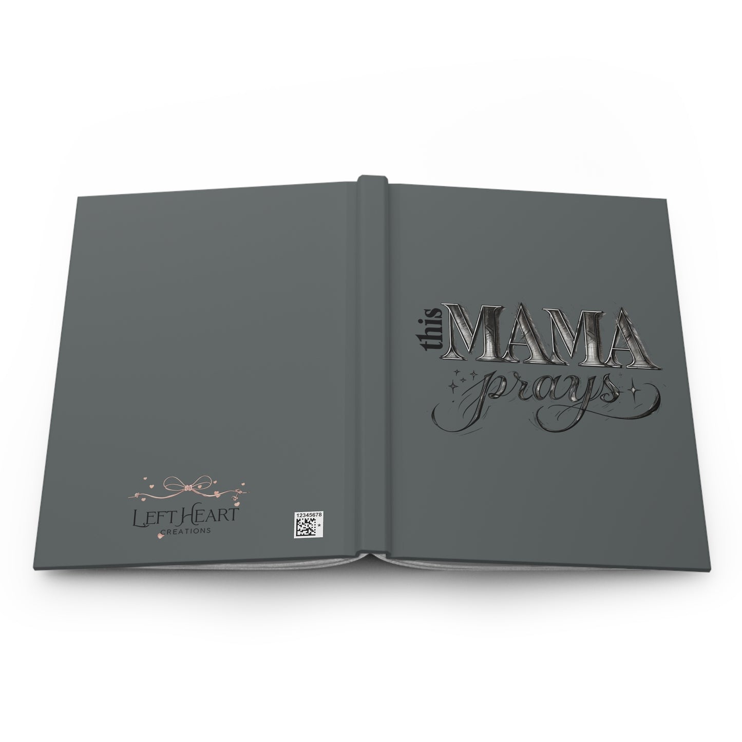 “This Mama Prays” Hardcover Journal – Faith-Based Gift for Moms