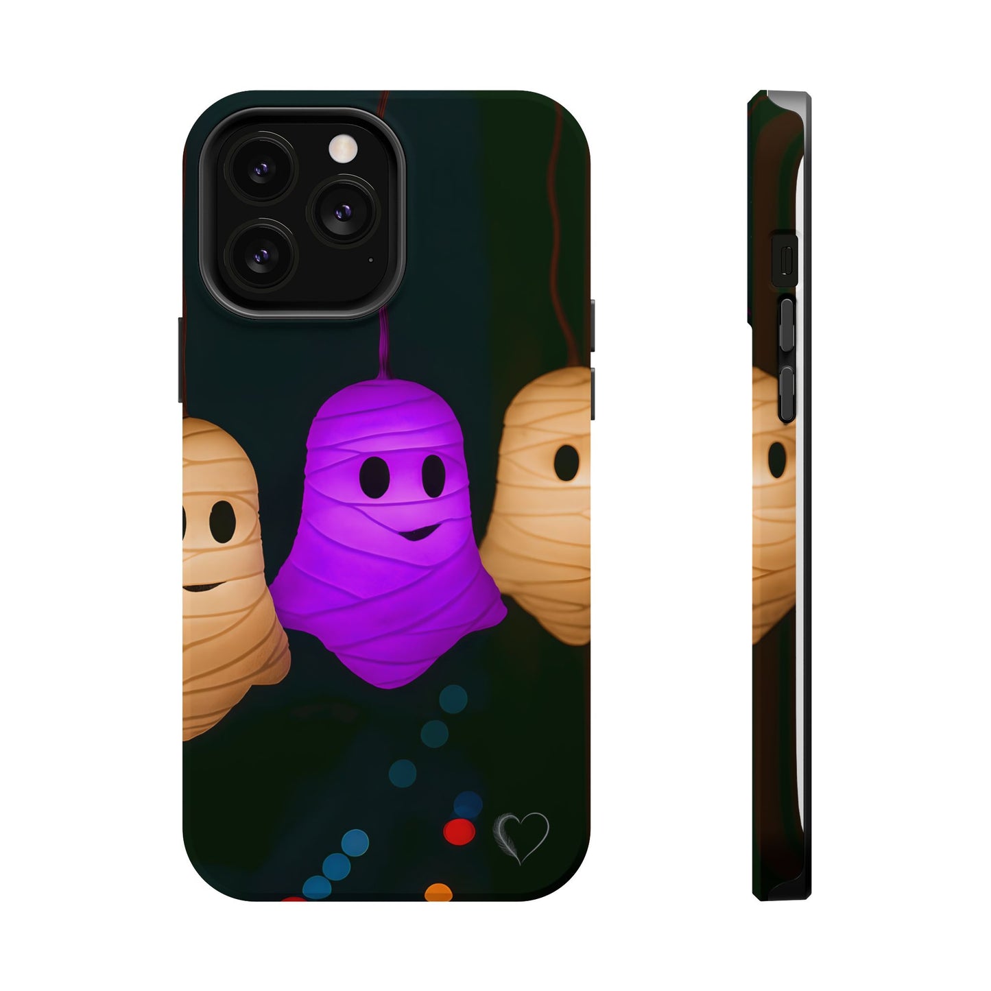 Mummy Lights & Midnight Frights MagSafe iPhone Case - Cute Halloween iPhone Protection