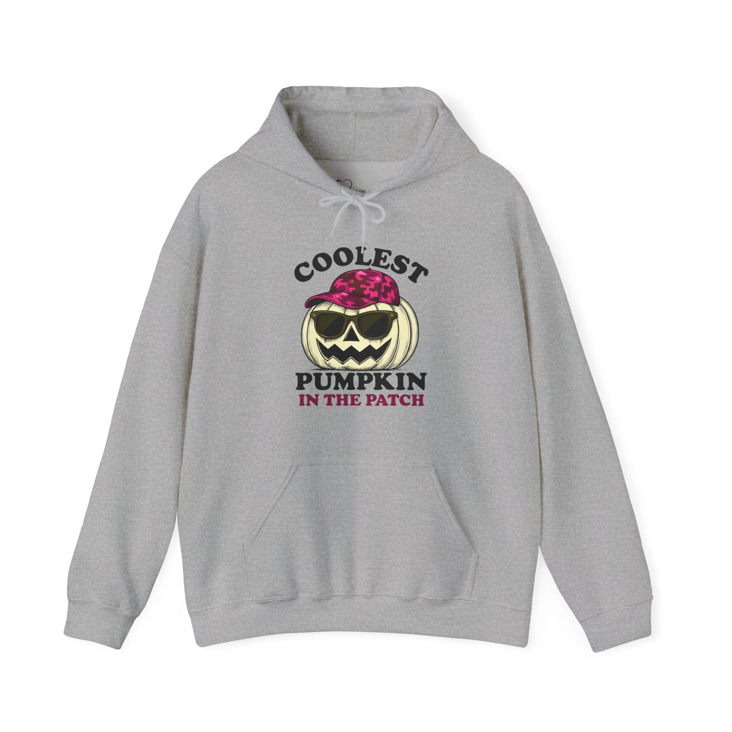Coolest Pumpkin in the Patch β Pink Attitude Edition Hoodie - Sassy Halloween Fall Fashion