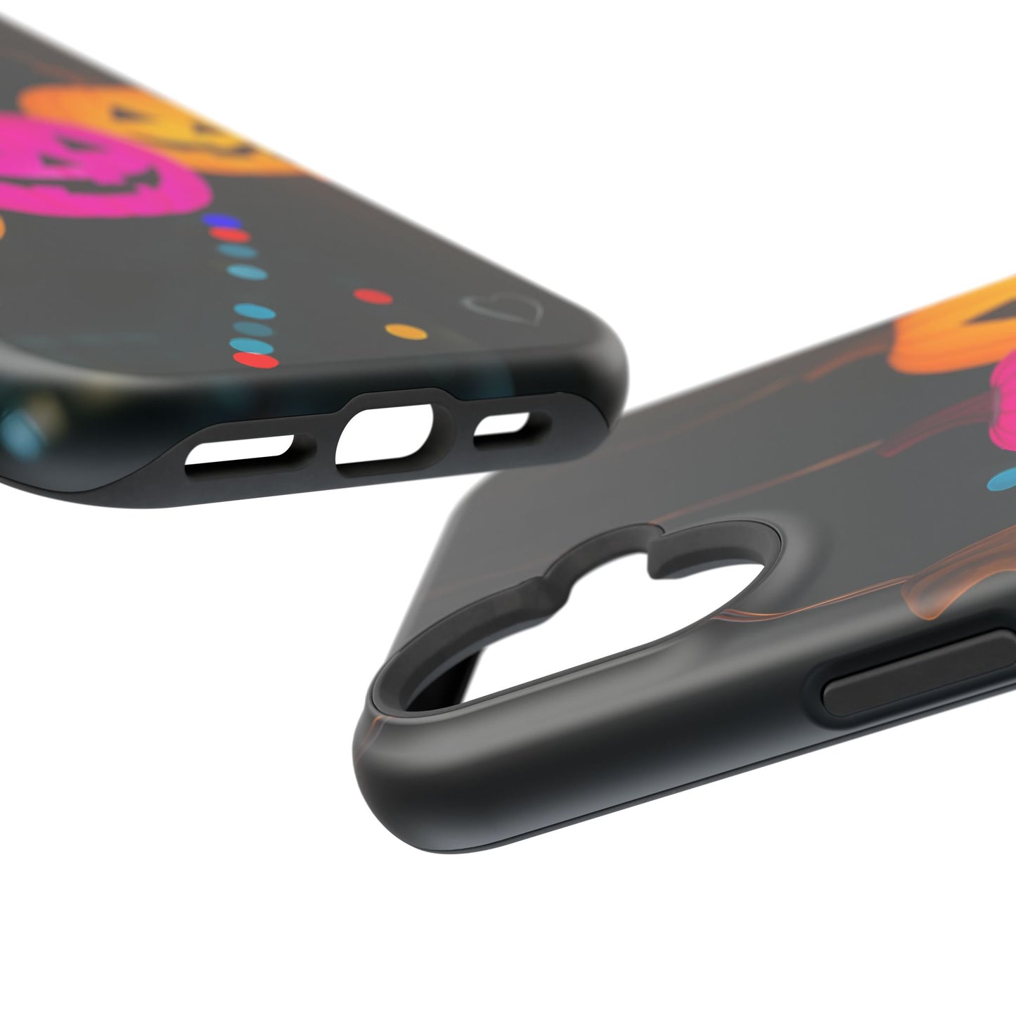 Pumpkin Party Lights MagSafe Phone Case - Festive Halloween iPhone Protection