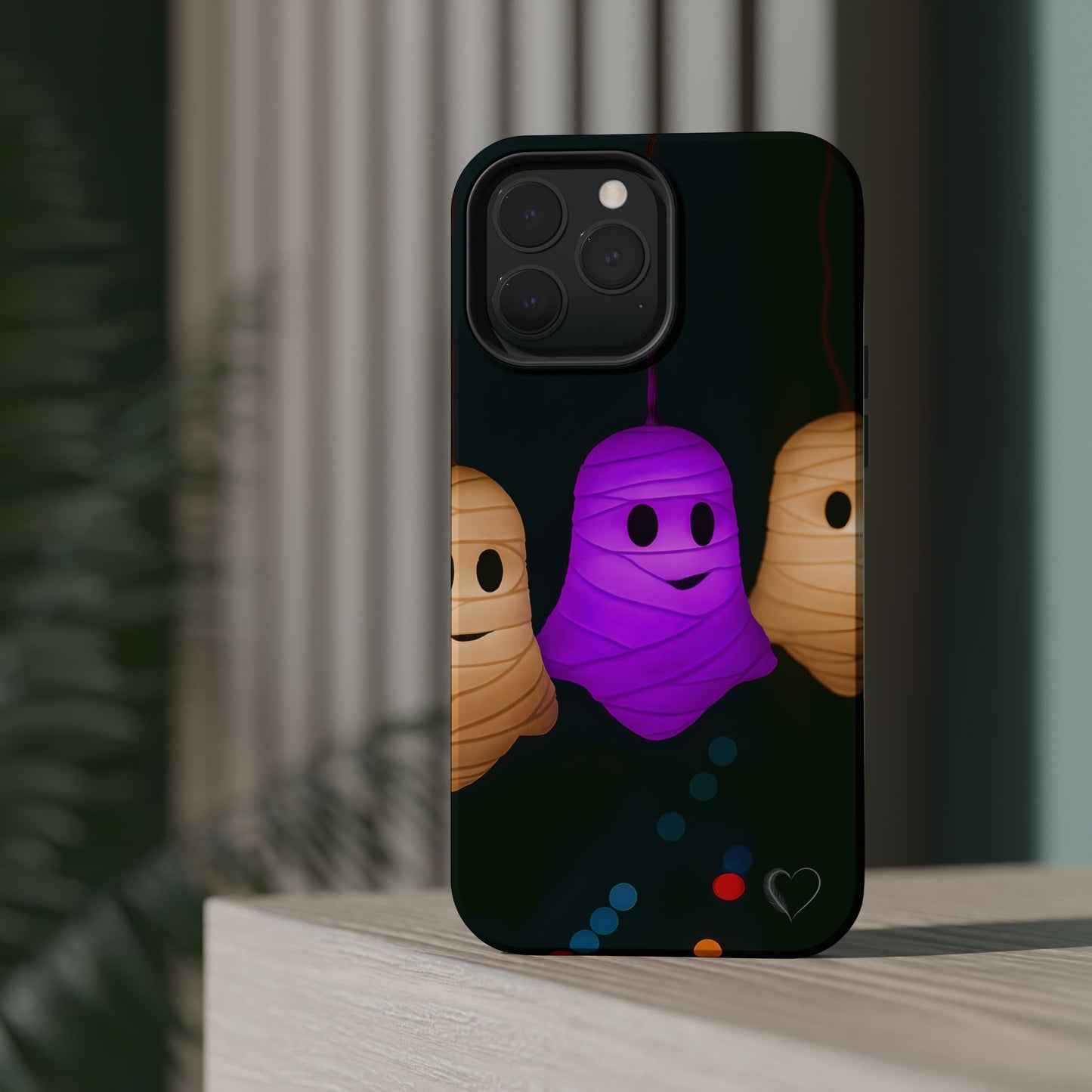 Mummy Lights & Midnight Frights MagSafe iPhone Case - Cute Halloween iPhone Protection
