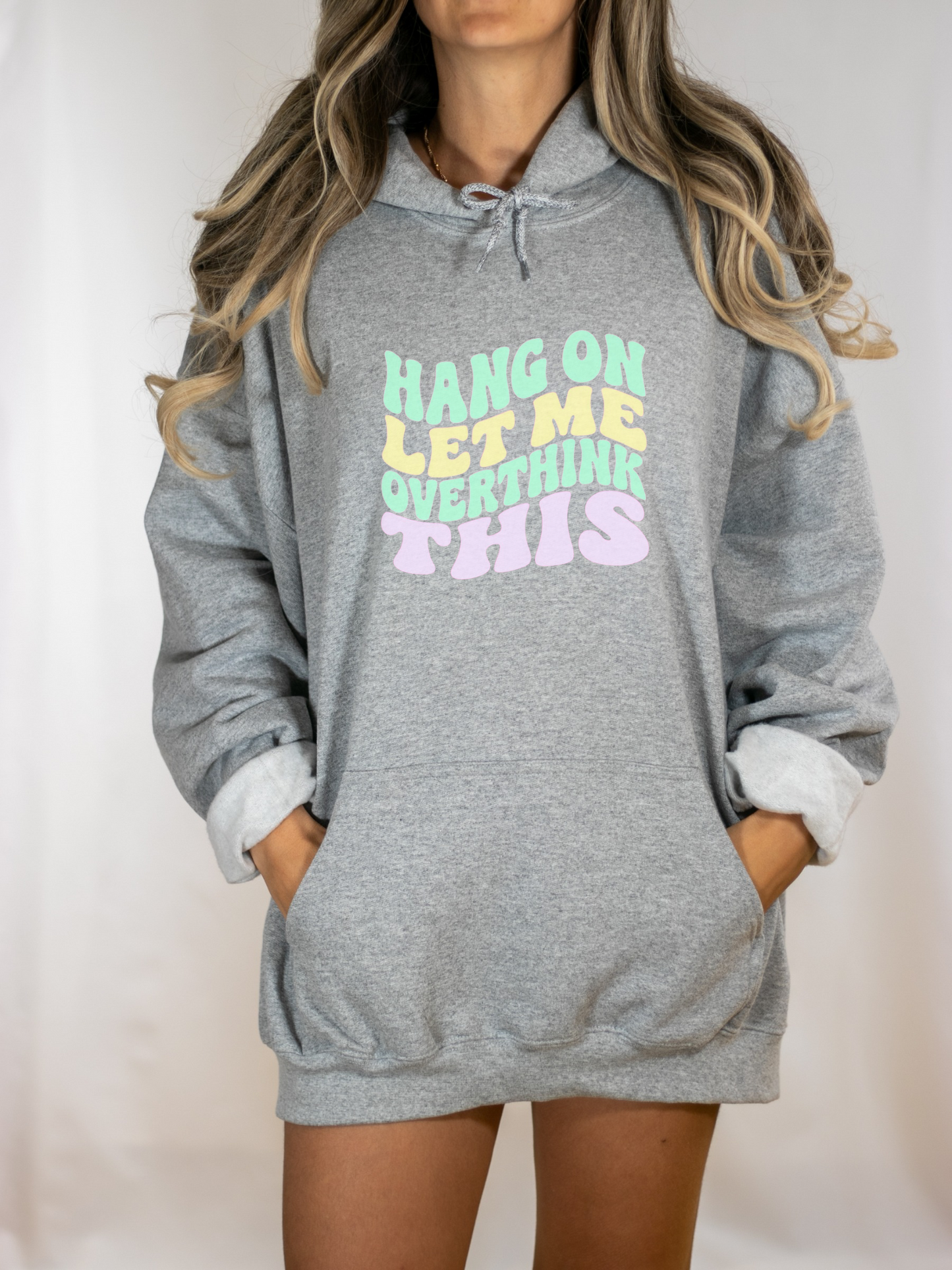 Overthink This Funny Hoodie | Mental Health Sweatshirt