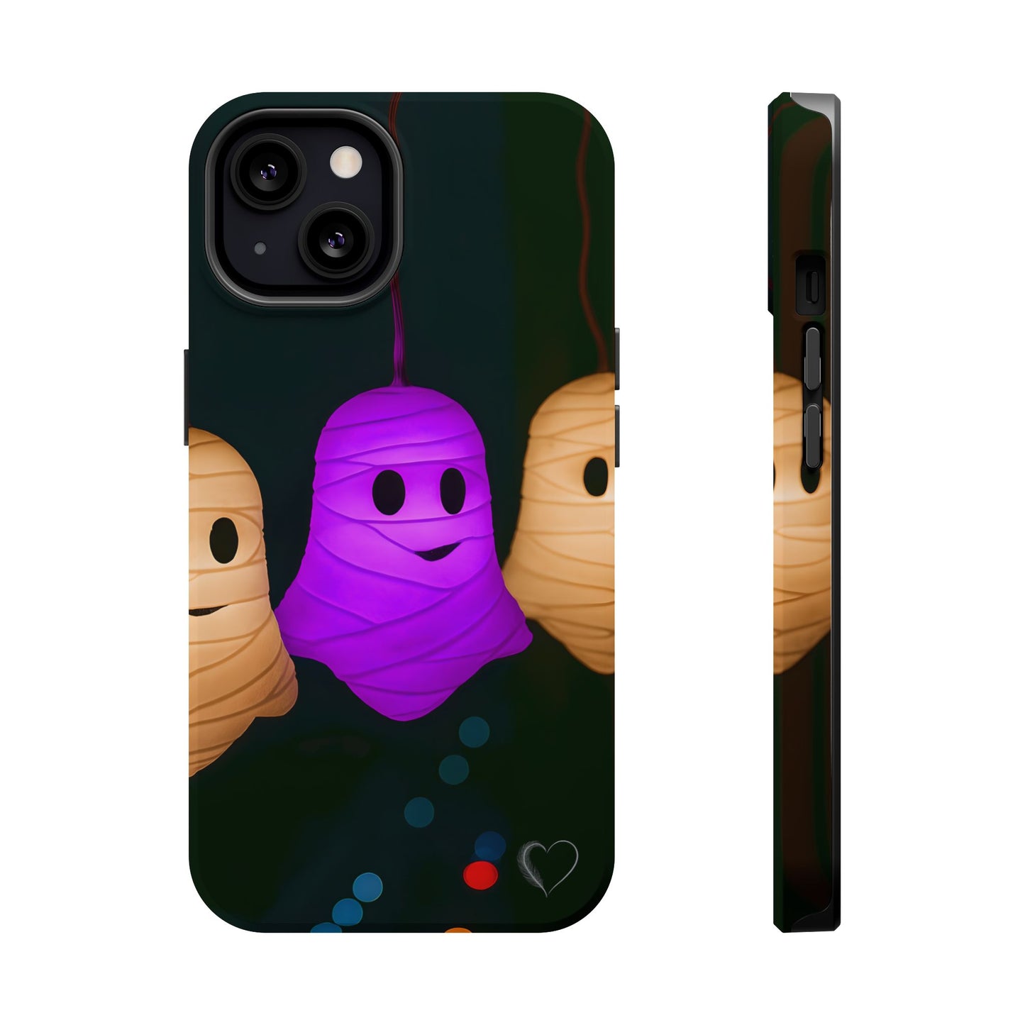 Mummy Lights & Midnight Frights MagSafe iPhone Case - Cute Halloween iPhone Protection