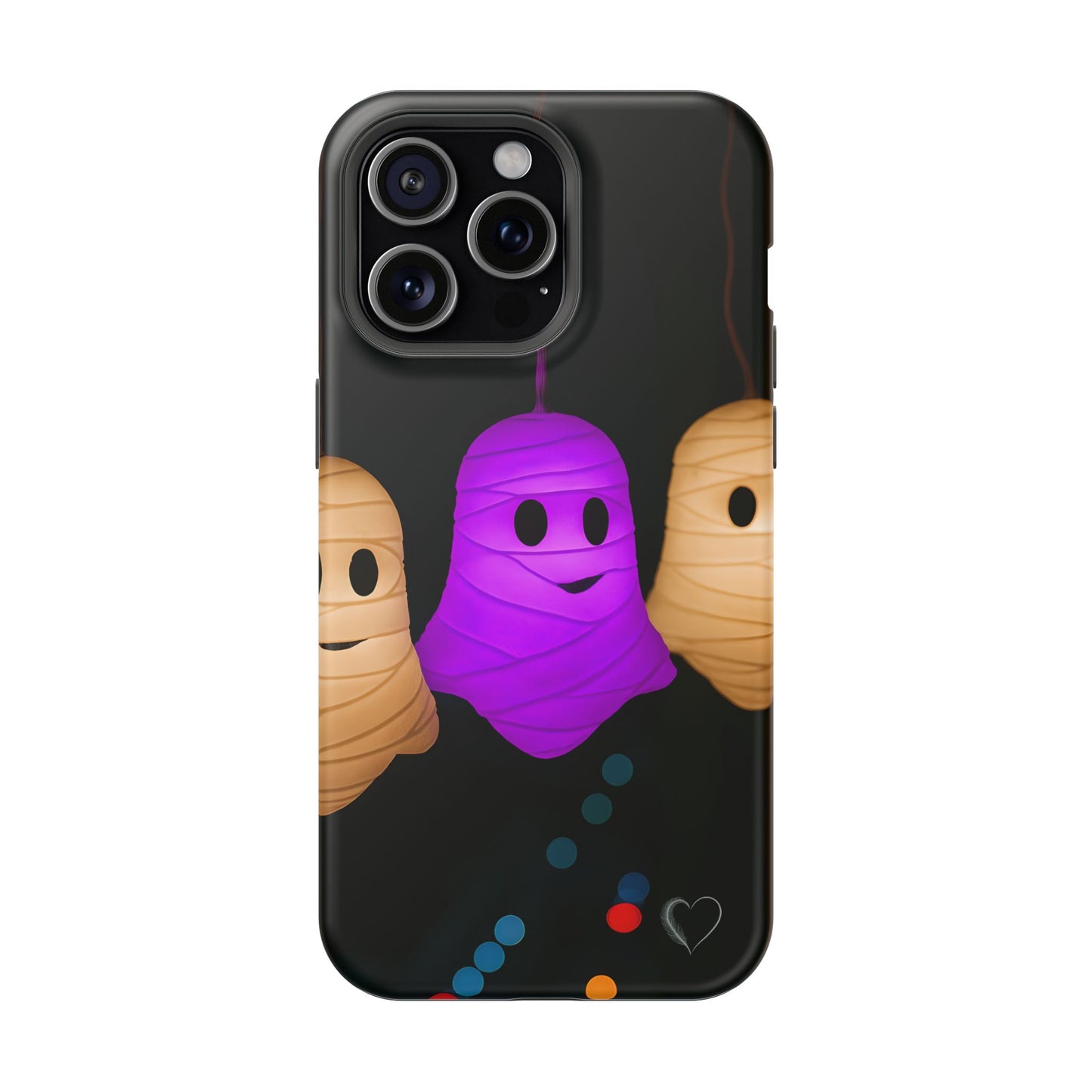 Mummy Lights & Midnight Frights MagSafe iPhone Case - Cute Halloween iPhone Protection