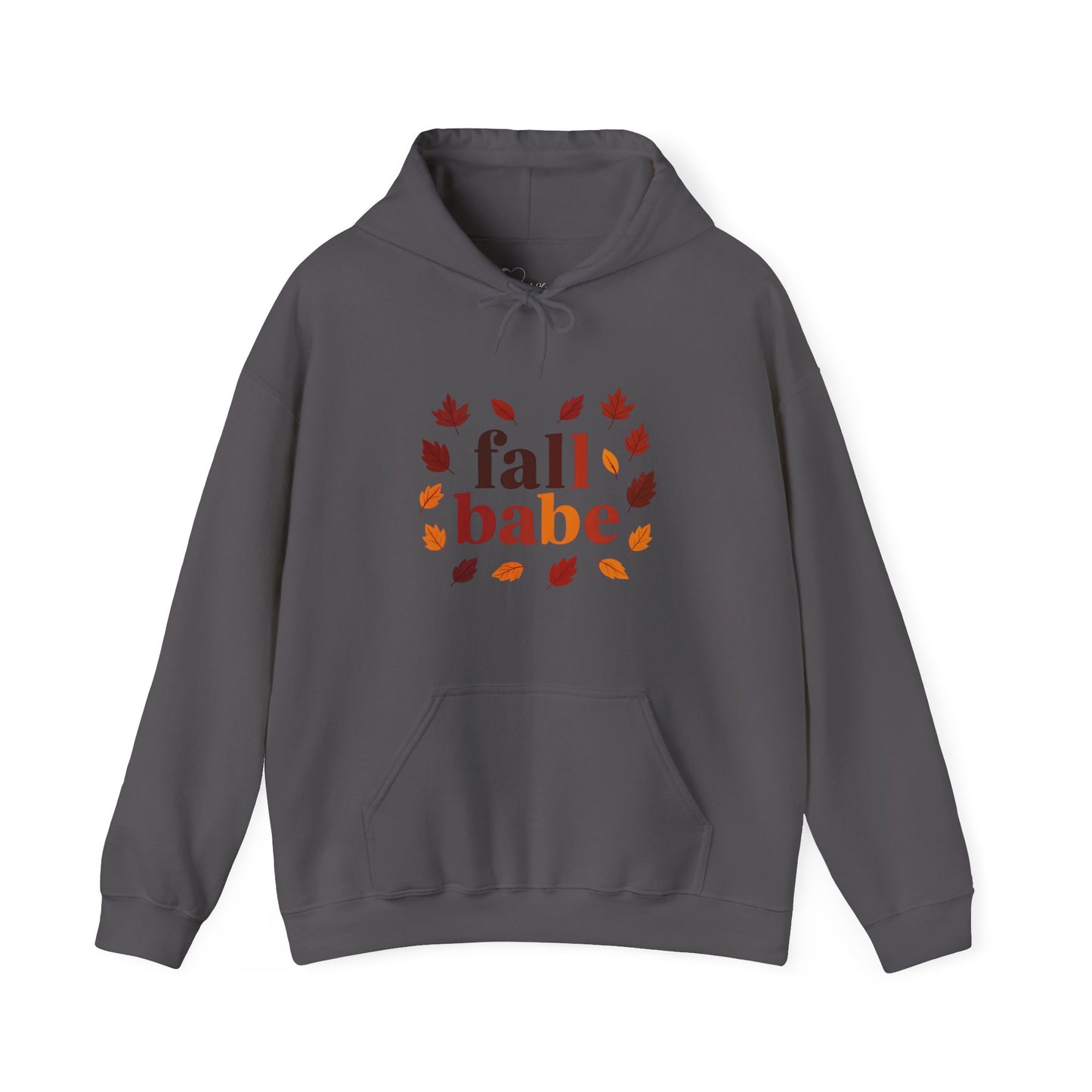 Fall Babe Hoodie | Autumn Leaf Circle Sweatshirt | Trendy Fall Fashion