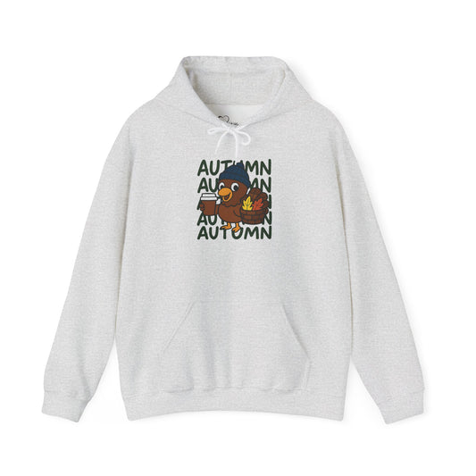 Thanks & Sips Hoodie | Thanksgiving Turkey Coffee Sweatshirt | Autumn Gratitude
