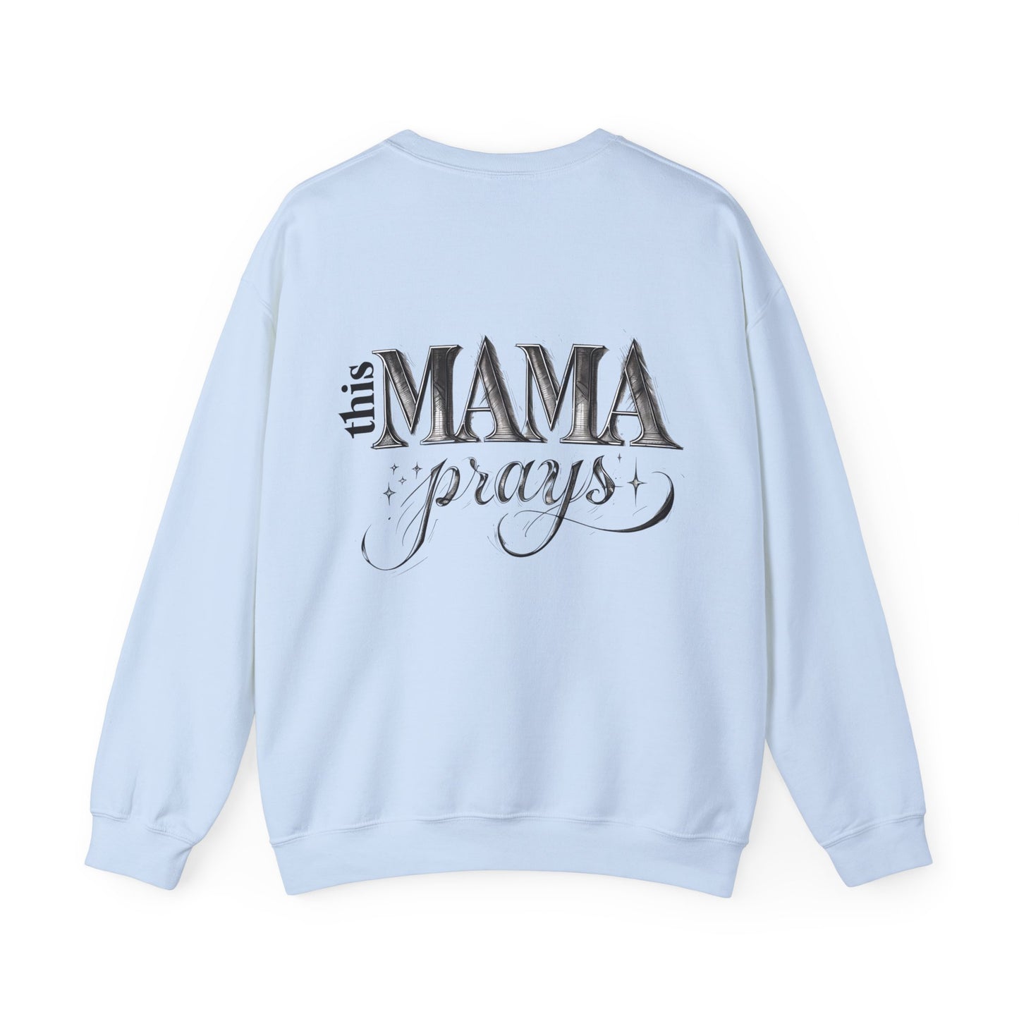 Faith Mama Crewneck Sweatshirt | Christian Mom Comfort Colors
