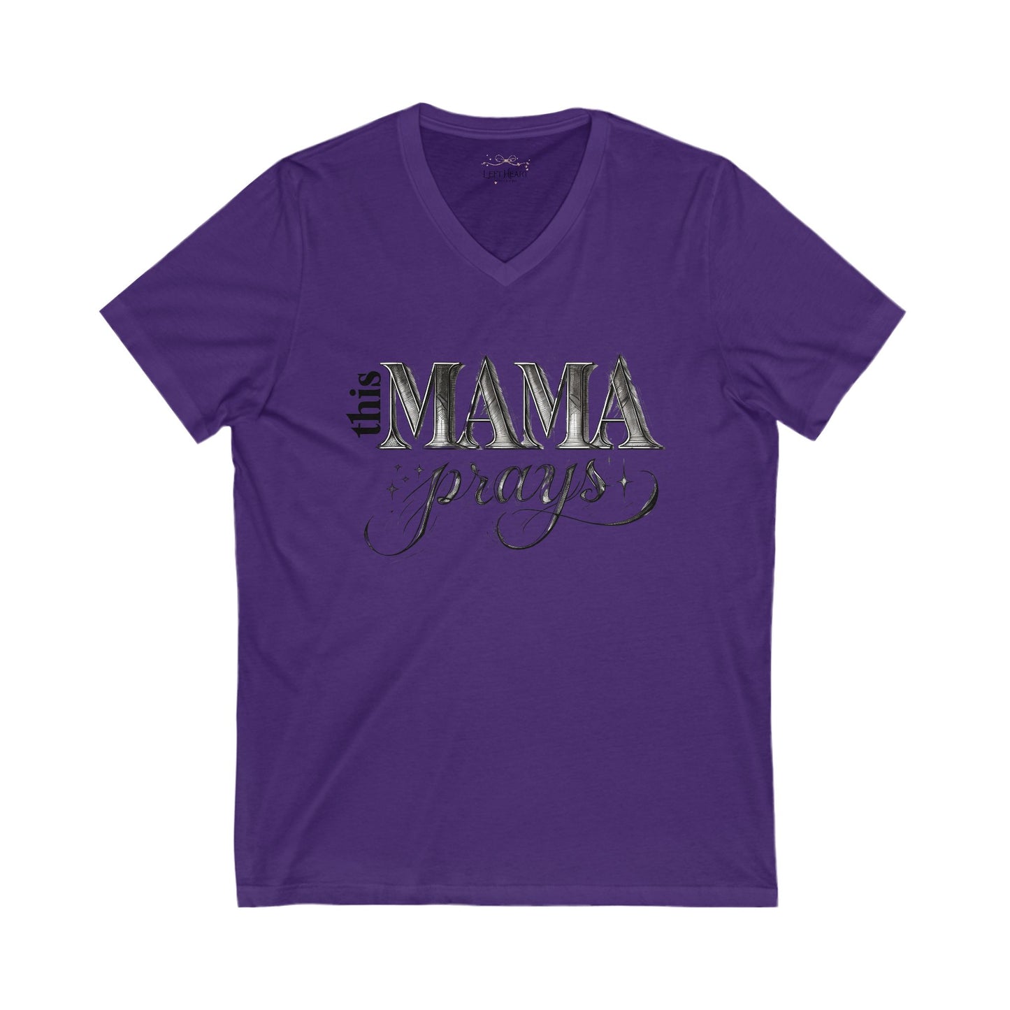 Praying Mom Faith T-Shirt | Christian Mom Graphic Tee