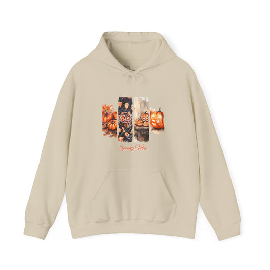 Pumpkins Spooky Vibes Hoodie - Halloween Fall Fashion