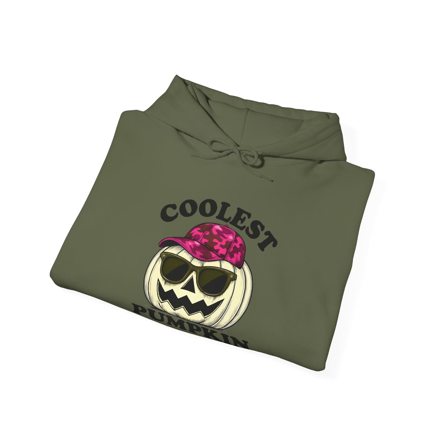 Coolest Pumpkin in the Patch – Pink Attitude Edition Hoodie - Sassy Halloween Fall Fashion
