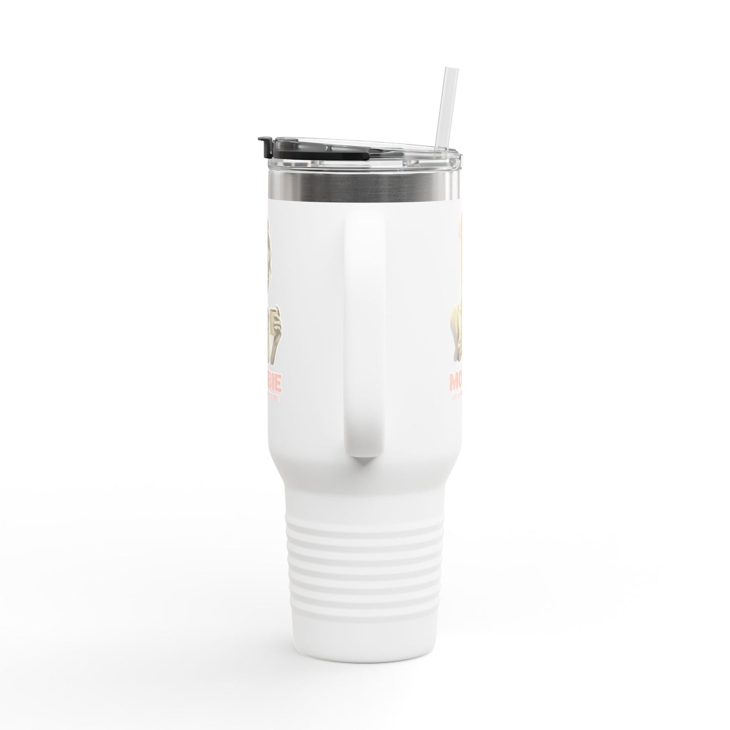 40oz Mombie Tumbler | Zombie Mom Cup | Coffee Survival Mug