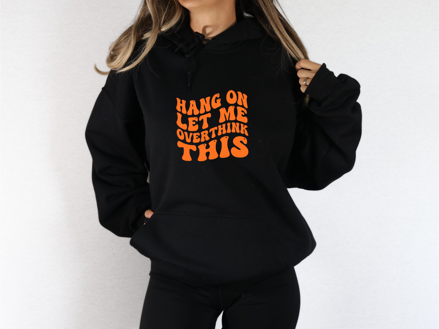 Overthink This Funny Hoodie | Mental Health Sweatshirt